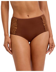Falke Slip taille moyenne Delicate Touch - Deer Brown