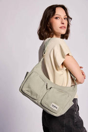 Sac à bandoulière multi-poches Hindbag Emile - Vert Argile