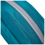 Petit sac à bandoulière en nylon recyclé Roka Paddington - Bleu mer du Nord