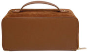 Alice Wheeler London Kensington - Valise de train en daim - Fudge Tan