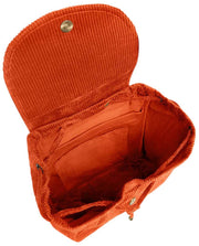 Sac à dos Hindbag Eliot - Velours Brique Orange