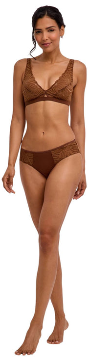 Falke Delicate Touch Slip - Cerf Marron