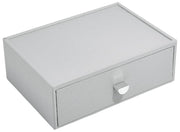 Organisateur de maquillage à tiroir classique Stackers - Gris galet