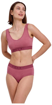 Falke Daily Comfort Lot de 2 brassières bustier - Rouge