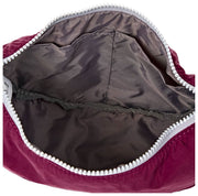 Sac bandoulière Roka Farringdon Taslon - Rouge Merlot