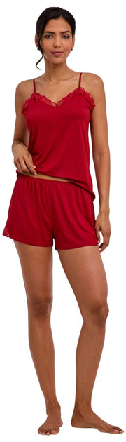 Short Falke Delicate Touch - Vintimille Rouge