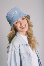 Chapeau Bob Hindbag - Bleu Denim