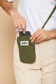 Sac pour téléphone Hindbag Bill - Vert olive