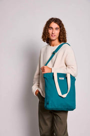 Sac fourre-tout Hindbag Paul - Bleu paon