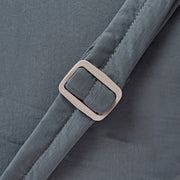Sac à bandoulière Roka Oxford Medium Taslon - Gris corbeau