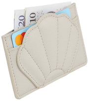 Porte-cartes Stackers Shell - Crème d'avoine