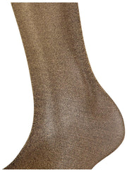 Falke Glitter 30 Denier Chaussettes Hautes - Noir/Or