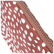 Étui pour ordinateur portable en toile recyclée Roka Brick Lane - Tache marron