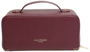 Valise de train de luxe Alice Wheeler London - Rouge baie