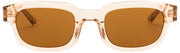 Lunettes de lecture MessyWeekend Bruce Blue Light Sun - Marron/Beige Pêche