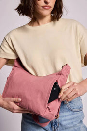 Sac à bandoulière multi-poches Hindbag Emile - Rose Blush