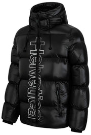 Helvetica Mountain Pioneers Doudoune à capuche Silver 2 - Noir
