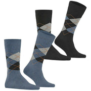 burlington-everyday-argyle-2-pack-socks---denim-mel-blue-34598177