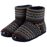 totes-toasties-fair-isle-knit-boot-slippers---blue-34474172