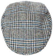 Casquette Plate Dents Stanwick Tweed - Bleu