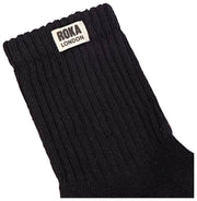 Chaussettes Roka Windsor Crew - Noir