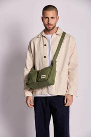 Sac à bandoulière multi-poches Hindbag Emile - Vert olive