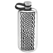 english-pewter-company-3oz-celtic-knot-flexi-cap-hip-flask---silver-34391268