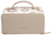 Alice Wheeler London Mini valise à motif floral - Beige pierre