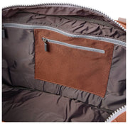 Sac de sport Roka Gatwick en toile recyclée de taille moyenne - Marron cannelle