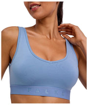 Falke Daily Comfort Print 2-Pack Bustier Bralette - Beige/Bleu