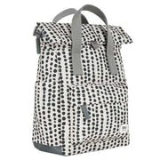 roka-canfield-b-small-linear-dot-recycled-canvas-backpack---creamblack-34392673