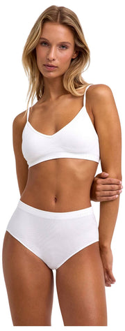 Falke Daily Seamless Bustier Bralette - Blanc
