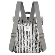 roka-canfield-b-small-linear-dot-recycled-canvas-backpack---creamblack-34392671