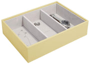 Couche d'accessoires pour montre Stackers Classic - Jaune beurre