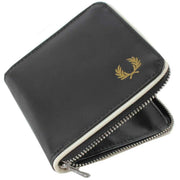 fred-perry-classic-zip-around-wallet---blackecru-cream-34390579