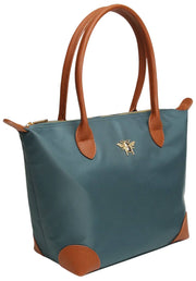 Sac fourre-tout moyen Alice Wheeler London Shoreditch - Bleu sarcelle