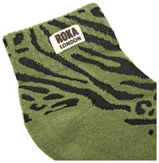 Chaussettes Roka Wembley - Vert Artichaut Animal Mixte