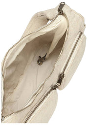 Sac à bandoulière multi-poches Hindbag Emile - Beige jute