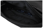 Fred Perry Petit Sac Latéral En Nylon Crinkle - Noir