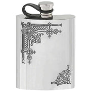 english-pewter-company-6oz-gothic-flexi-cap-hip-flask---silver-34391234
