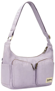 Sac à bandoulière multi-poches Hindbag Emile - Lilas