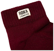 Chaussettes Roka Wembley - Prune Bordeaux