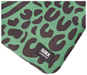 Sac bandoulière en toile recyclée Roka Carnaby XL - Vert artichaut mélangé