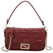 long-and-son-textured-flap-crossbody-shoulder-bag---red-34537101