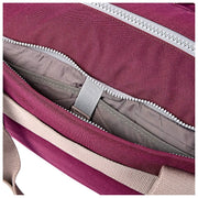 Sac de sport Roka Gatwick en toile recyclée de taille moyenne - Rouge laque cerise