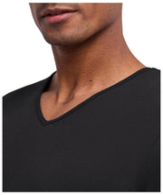 Falke Daily Seamless T-Shirt à Col en V - Noir