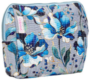 Trousse de toilette en velours Serendipity Elie Beaumont - Orchidée argentée