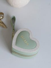 Boîte à bijoux Stackers Heart Travel Mama - Vert