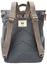 Sac à dos Roka Canfield B Medium en nylon recyclé - Gris Beluga