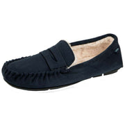 totes-toasties-suedette-moccasin-slippers---navy-34474180
